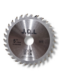 Pânză Circular J.Q.L 125 x 22.23mm, 30 Dinți Vidia, pentru Tăiere Lemn și PAL