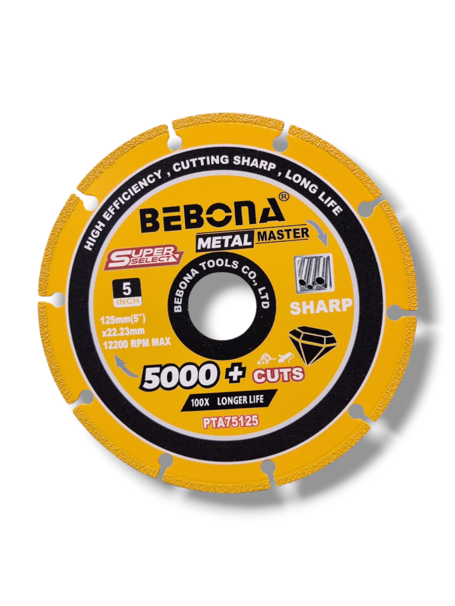 Disc Debitat Metal Bebona 125 x 1.2 x 22.23mm
