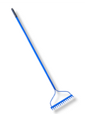 Greblă de Grădină Albastră cu Coadă - 14 dinti  - 12buc / set