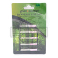 Set pile biax pentru ascutit lant drujba